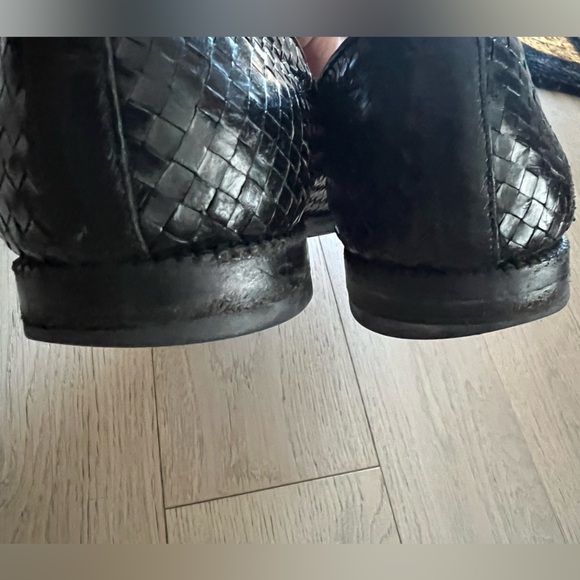 Stephane Kelian mens black woven loafers. - Picture 8 of 8